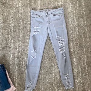 Super stretch American Eagle skinny jeans